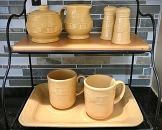 Collection of Longaberger Pottery and Dishes