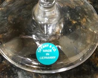 Tiffany & Co. Glasses, Set of 4
