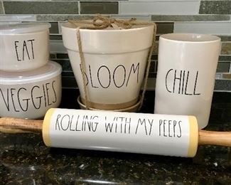 Rae Dunn Pottery Collection