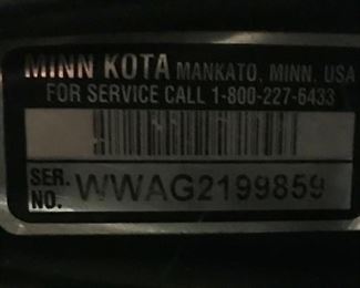Minn Kota Fortrex Boat Motor