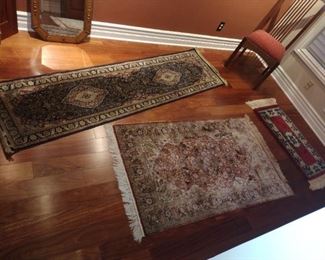 Several Oriental Rugs available.  Prices vary.