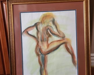  $150   Original Artwork by Jan Demont                                      
Matted and framed 