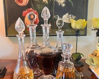 ALL BACCARAT DECANTERS