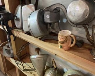 Antique and vintage kitchenware 