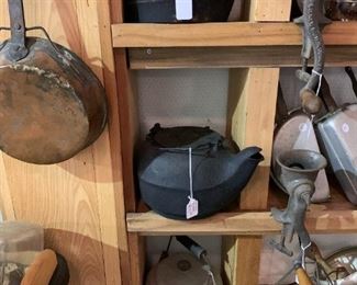 Cast iron kettles 