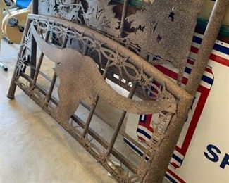 Full size head and foot board (side rails not included)