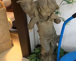Large resin statue from Jamie’s Secret Garden 