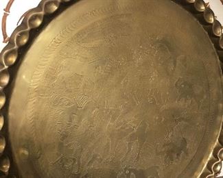 amazing brass tray 