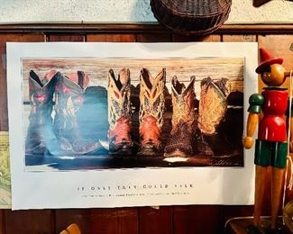 Cowboy Boots poster