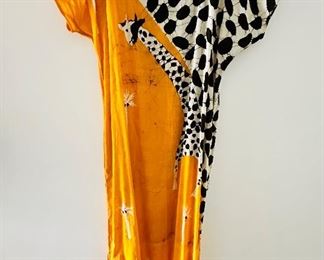 Vintage Romona Rull Giraffe Dress