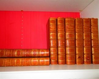 Eleven Volume Set, Works of Thackeray, Limited Edition (No. 831 of 1,000 Copies) Dana Estes & Company