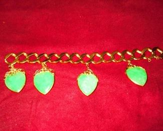  Jade Charm Bracelet