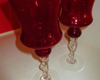 Pair of Candle Goblets