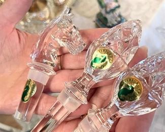 Waterford wine stoppers, great gifts!