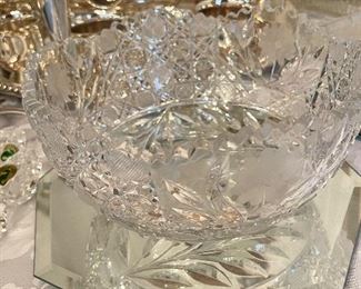 American Brilliant bowl, so pretty!