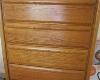 Chest of Drawers with Matching Dresser
