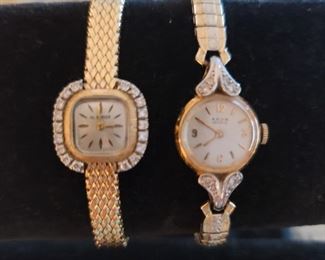 Ladies vintage watches 