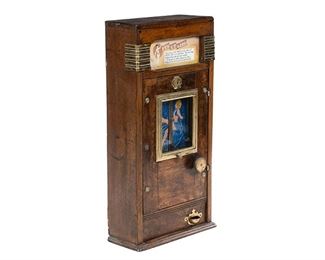 Vintage Pin Up Girl Penny Slot Machine
