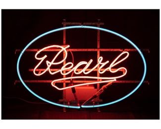 Pearl Brewery Neon Sign