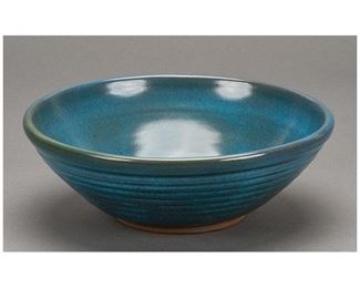 Harding Black, Turquoise Bowl, 1977
