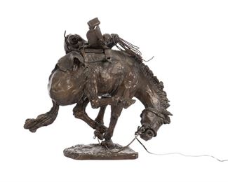 Hank Richter, "Rotten Leather", Bronze
