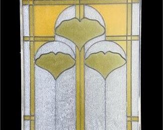 Faux Stained Glass Panel