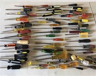 Large Screwdriver Collection 