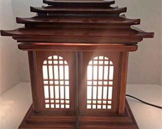 Pagoda Temple Lamp
