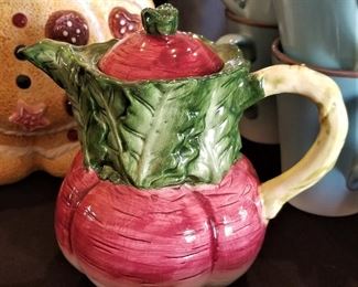 Radish teapot