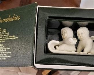 Snowbabies in box