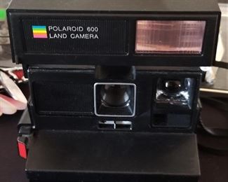 Vintage Polaroid camera