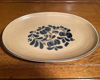 Vintage Pfaltzgraff Folk Art 14” Platter