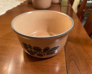 Vintage Pfaltzgraff Folk Art Deep Soup/Cereal Bowl X 10