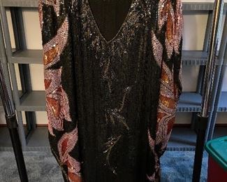 Vintage Metamorphosis Silk Dress