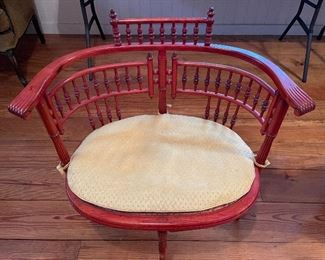 Antique Edwardian Petite Settee