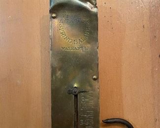 Antique Brass Frary’s 50 lb Hanging Scale