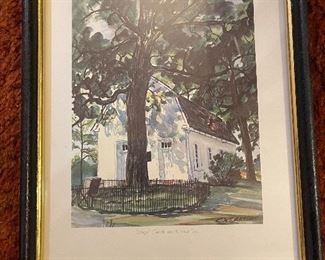 CX Carlson Donegal Church and Witness Tree