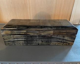 Large Bleached Bone Box