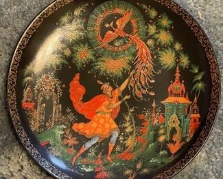 Vintage Lomonosov Bradex Palekh FairyTale Firebird #2039