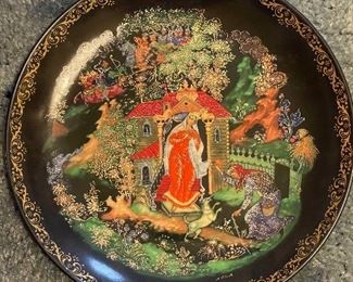 Vintage Bradex Palekh Russian Princess #4792