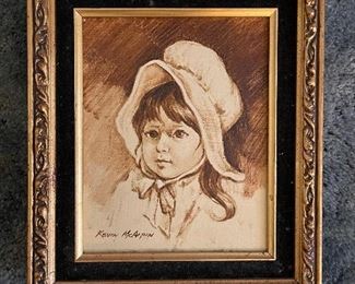 Vintage Vel Miller Western Girl