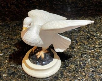 Vintage Hand-Painted Dove