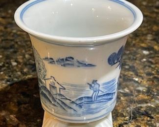 RARE Vintage Original LJ Brush Pot