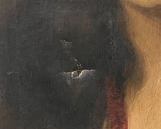 Damage Noted on Angelo Asti Painting