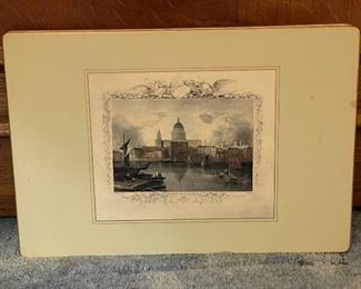 Vintage William Tombleson Placemat