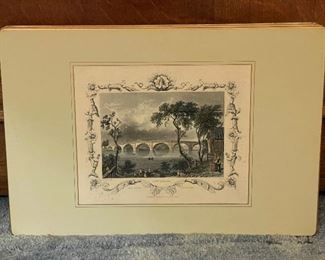 Vintage William Tombleson Placemat