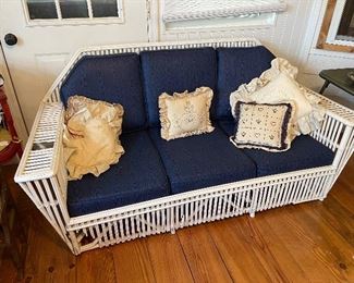 Wicker Sofa
