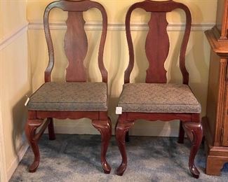 Vintage Queen Anne Dining Chairs