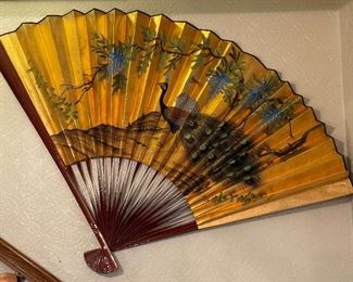 Vintage Asian Fan Art