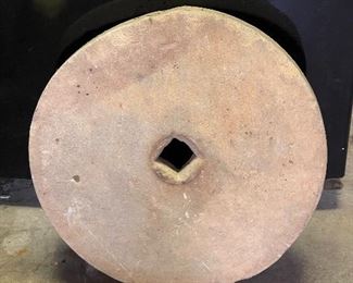 Huge Stone Wheel (donated by Fred Flintstone) aka Antique Grinding Stone